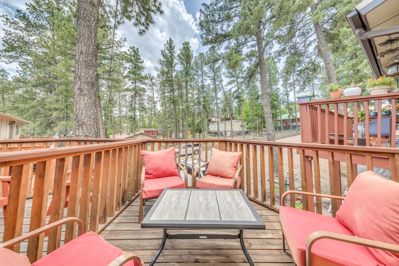 Ruidoso Home With Balcony About 16 Mi To Ski Apache! Eksteriør bilde