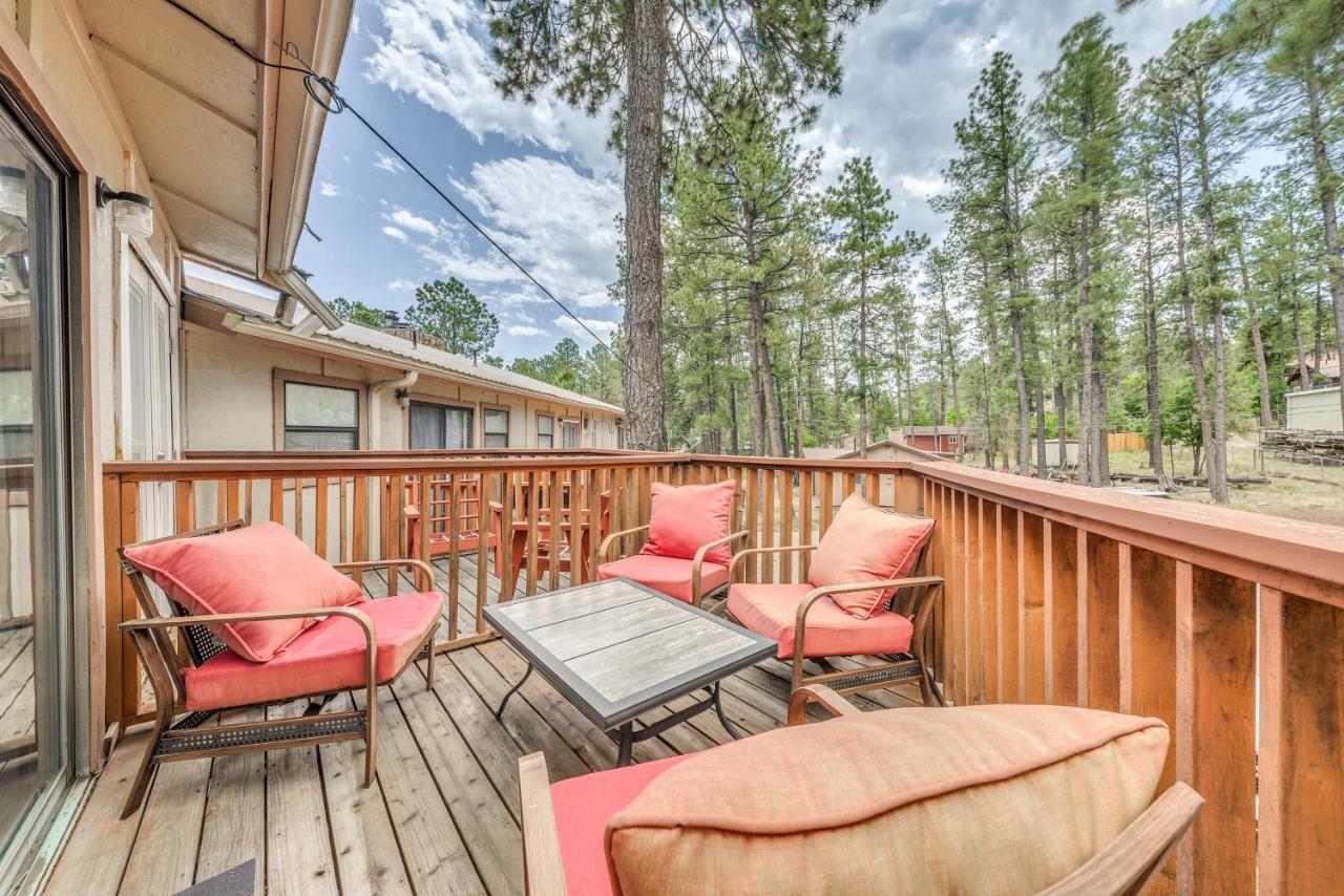 Ruidoso Home With Balcony About 16 Mi To Ski Apache! Eksteriør bilde